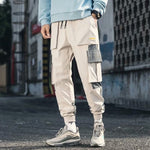 2020 Men's Leisure pants Hip Hop Loose Wide Leg Pants Fashion Decal letter Men Long pants Jogging sports Tide pants Size S-3XL