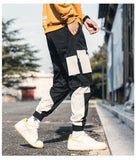 2020 Men's Leisure pants Hip Hop Loose Wide Leg Pants Fashion Decal letter Men Long pants Jogging sports Tide pants Size S-3XL