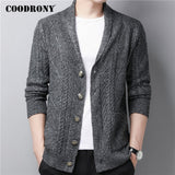 COODRONY Brand Sweater Men Autumn Winter Thick Warm Cardigan Men 2020 New Arrivals Streetwear Fashion Casual Sweater Coat C1164